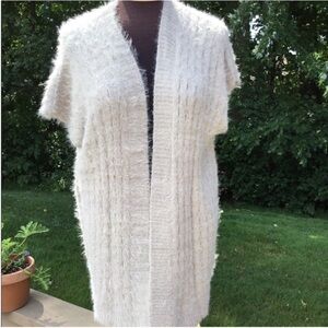 Lauren Conrad short sleeve cardigan Woman’s OSFM grayish beige